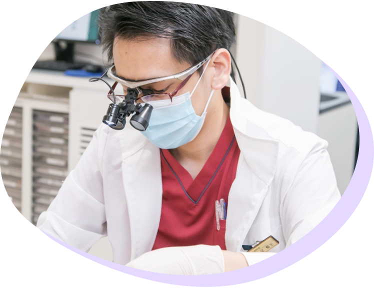 お口の状況に合わせた納得の治療を